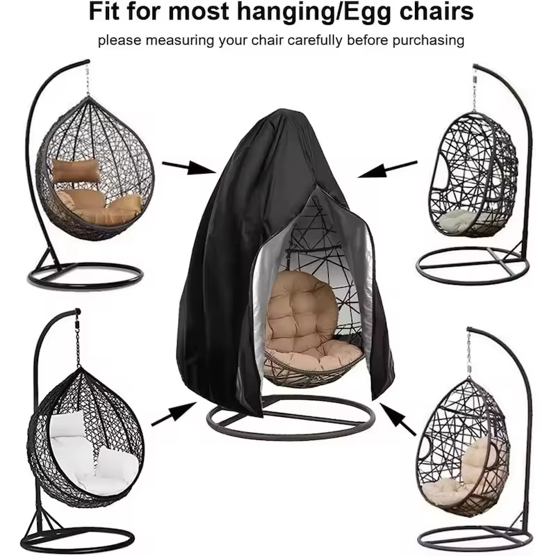 Outdoor Furniture Egg Chair - Copertura Protettiva per Sedia a Dondolo