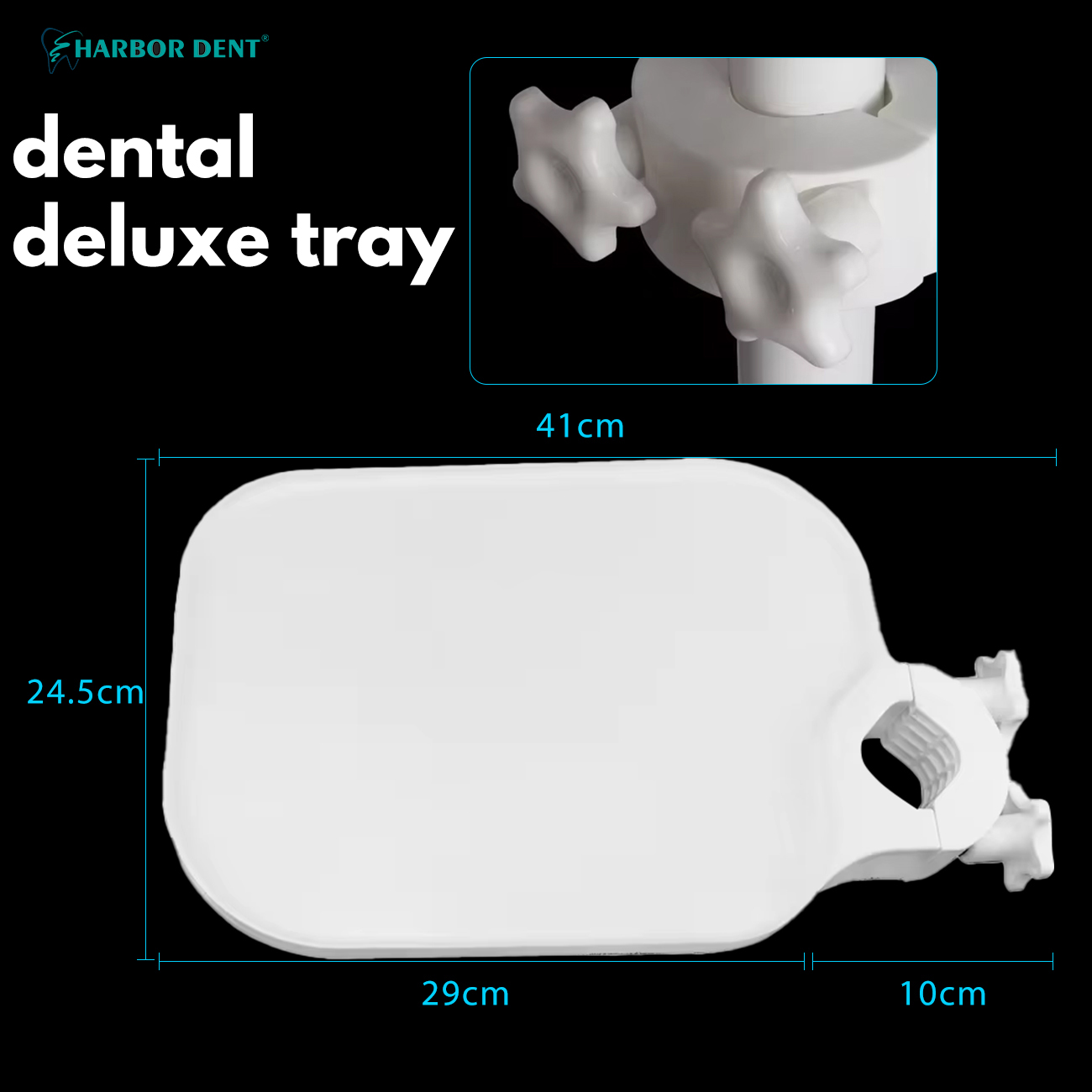Bistro Table Set - 1pc Dentale In Plastica Scaler Sedia