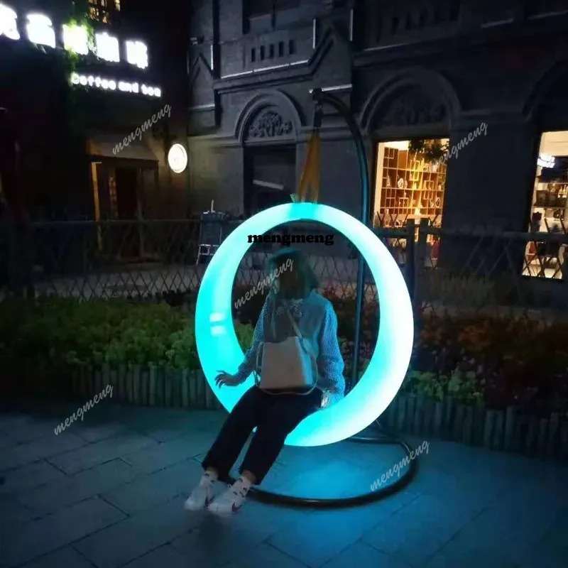 Outdoor Furniture Egg Chair - Illuminazione LED per Esterni, Cuscini per