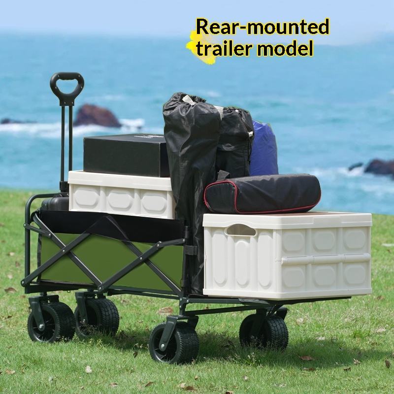 Outdoor Furniture Set Sale - Carrello Pieghevole a Quattro Ruote per