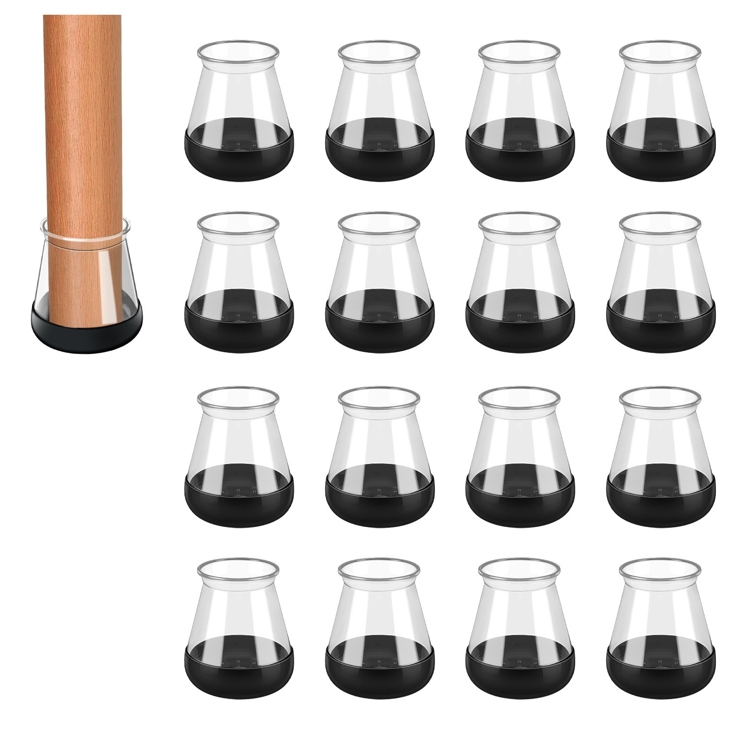 Bistro Table Set - Cuscinetti per gambe di sedie spessi