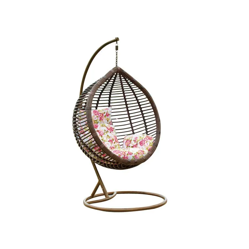 Outdoor Furniture Egg Chair - Sedia a dondolo sospesa a forma