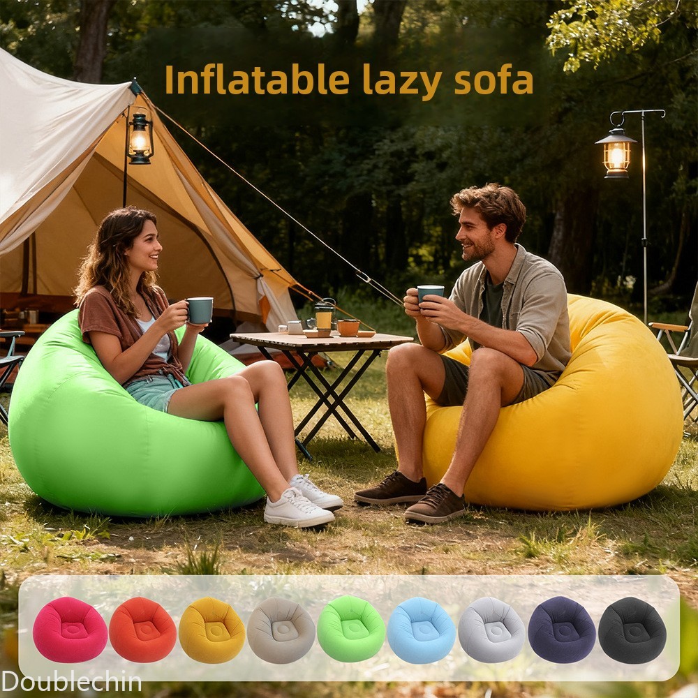 Outdoor Furniture Lowes - Poltrona Gonfiabile Singola Floccata, Sedia Gonfiabile