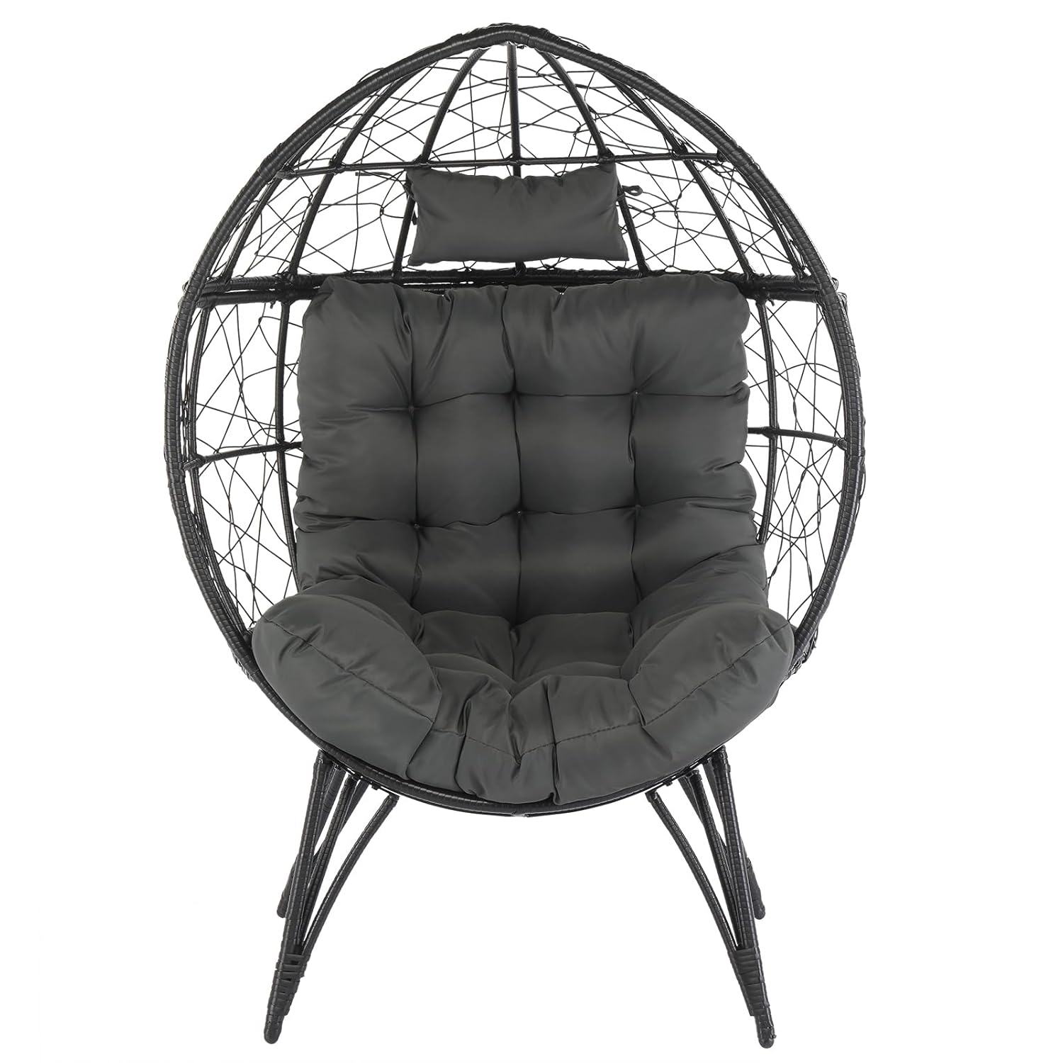 Outdoor Furniture Egg Chair - Poltrona a Uovo in Vimini Oversize