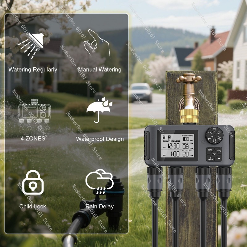 Outdoor Furniture Zone - Nuovo Timer di Irrigazione Automatico Intelligente