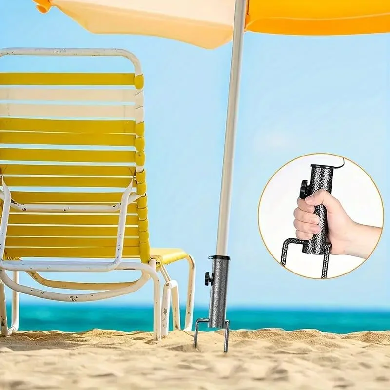 Outdoor Furniture With Umbrella - Supporto per ombrellone da spiaggia ombrellone