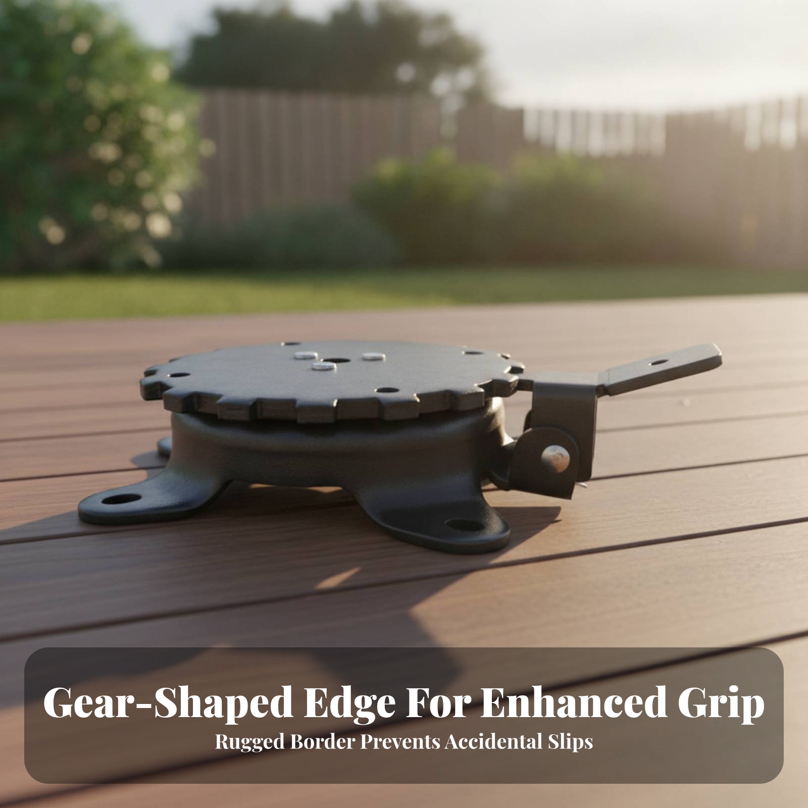 Outdoor Furniture With Umbrella - Base Girevole per Ombrellone con Finitura