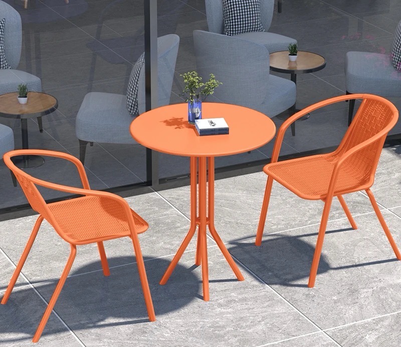 Set Bistrot Moderno Verde per  - Outdoor Furniture Green recensione e prezzo