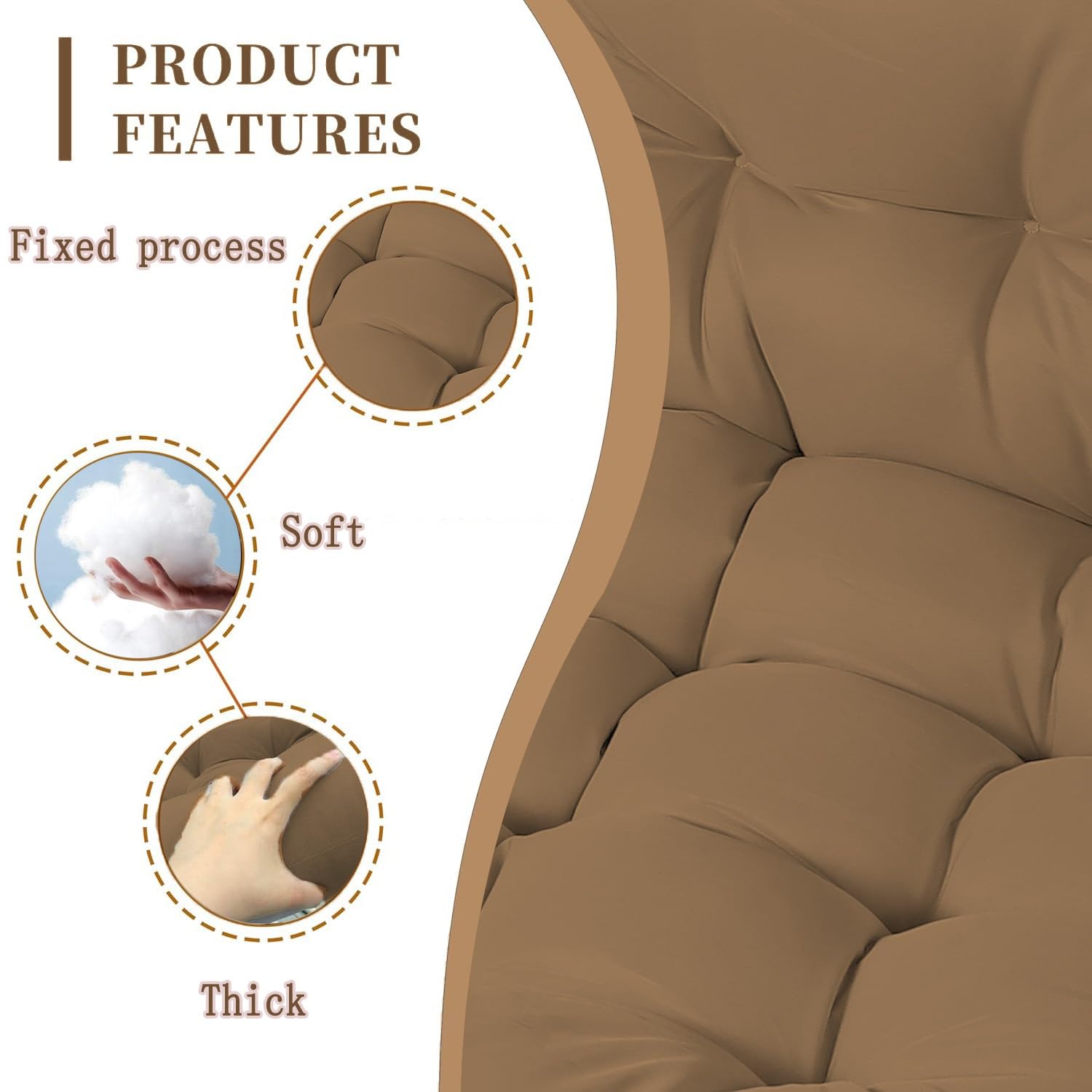 Cuscino di Ricambio per Egg Ch - Outdoor Furniture Egg Chair recensione e prezzo