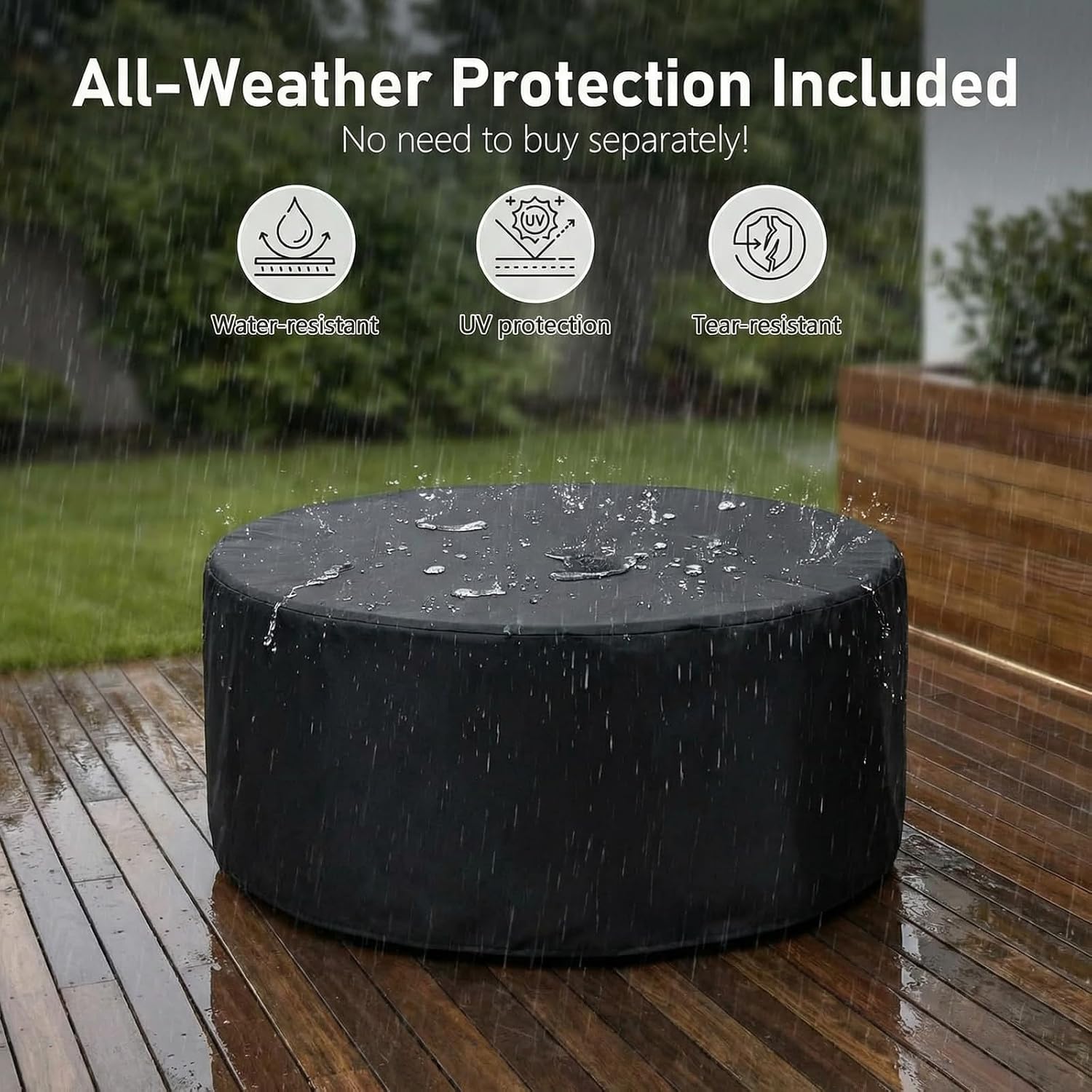 Set Braciere Rotondo a Propano - Outdoor Furniture Fire Table recensione e prezzo