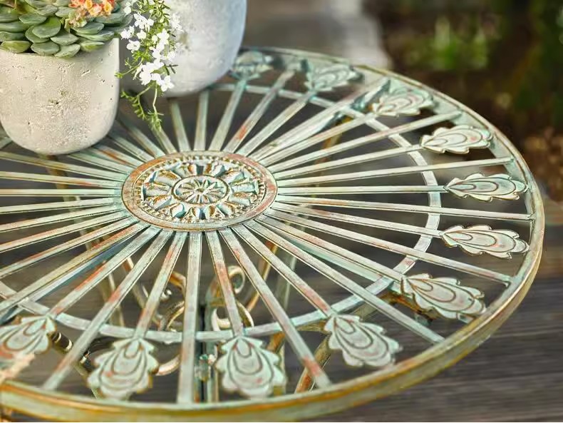 Sedie da tavolo rotonde in fer - Outdoor Furniture Green recensione e prezzo