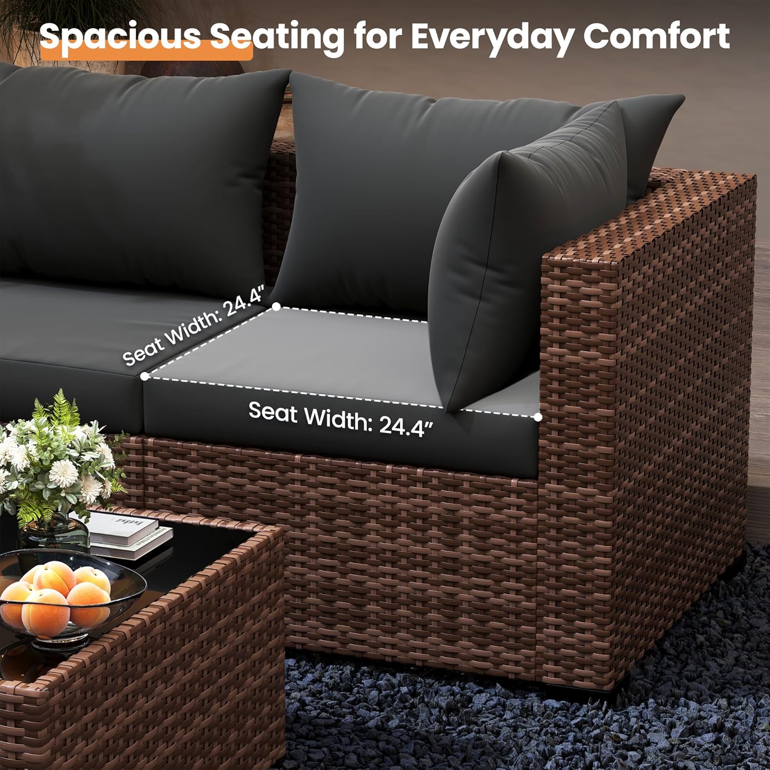 Set Divano Sezionale da Estern - Outdoor Furniture Fire Table recensione e prezzo