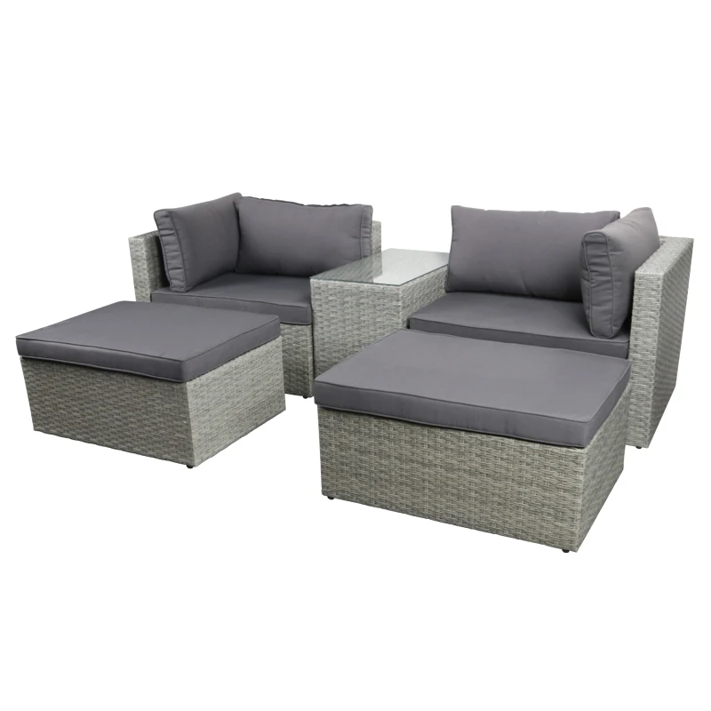 Set Divano da Esterno in Ratta - Outdoor Furniture Set Sale recensione e prezzo