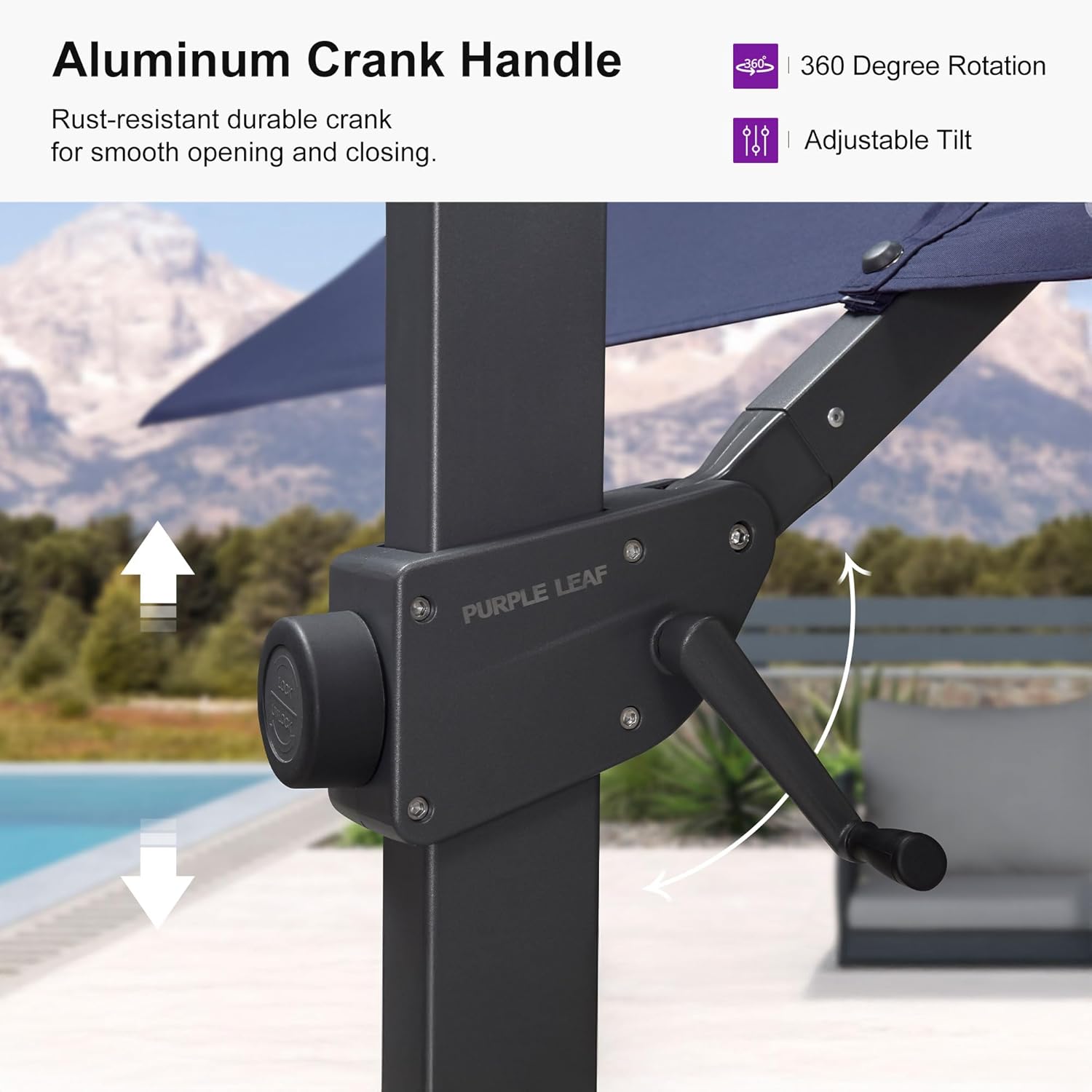 Ombrellone a braccio laterale  - Outdoor Furniture With Umbrella recensione e prezzo