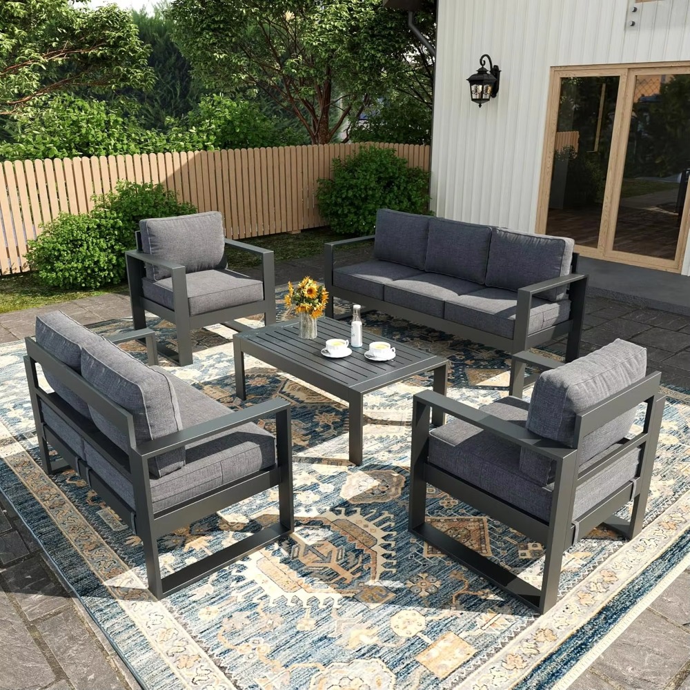 Set Salotto da Esterno per Ter - Outdoor Furniture Fire Table recensione e prezzo