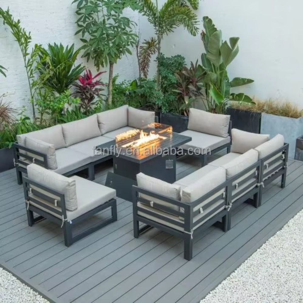 Set di Mobili da Giardino per  - Outdoor Furniture Fire Table recensione e prezzo