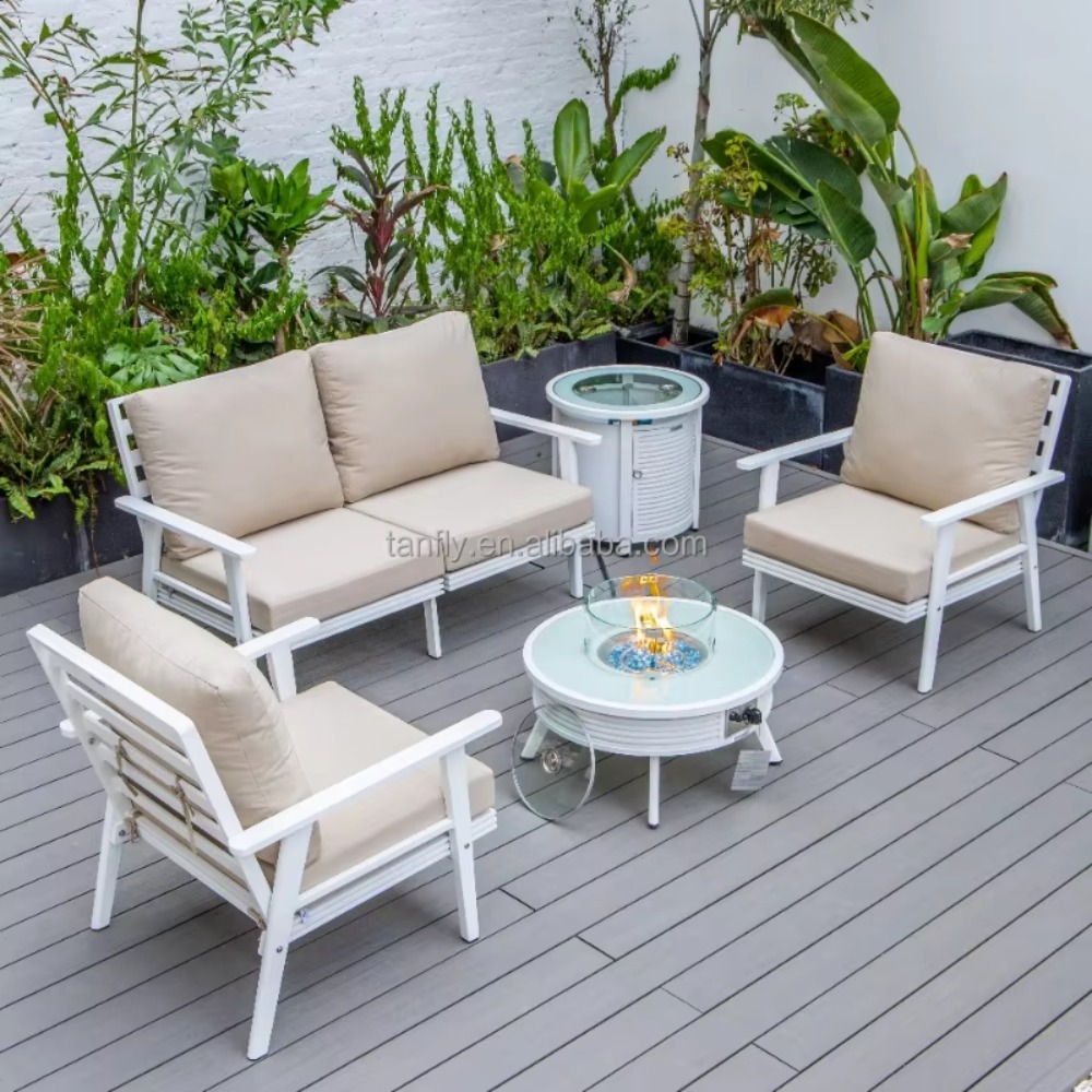 Set di Mobili da Giardino per  - Outdoor Furniture Fire Table recensione e prezzo
