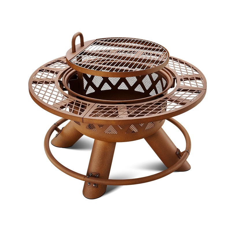 Set Barbecue e Braciere Modern - Outdoor Furniture Fire Table recensione e prezzo