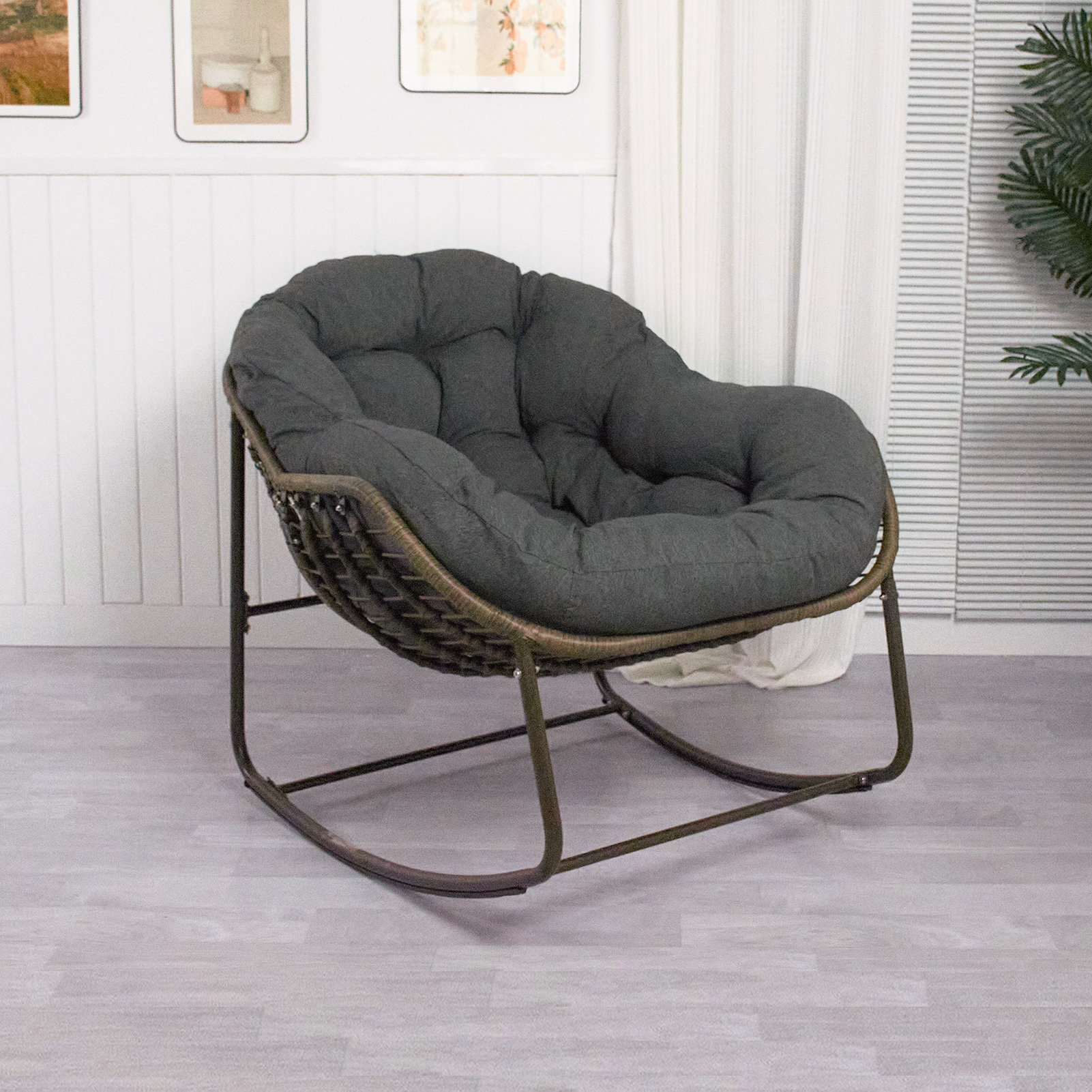 Sedia a dondolo moderna e semp - Outdoor Furniture Egg Chair recensione e prezzo