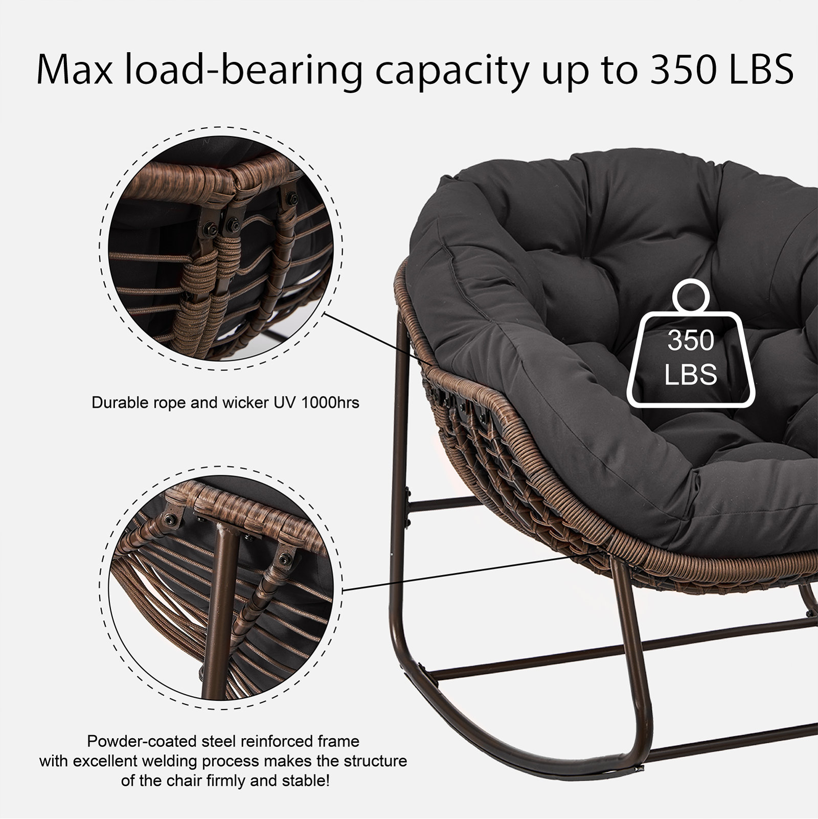 Sedia a dondolo moderna e semp - Outdoor Furniture Egg Chair recensione e prezzo