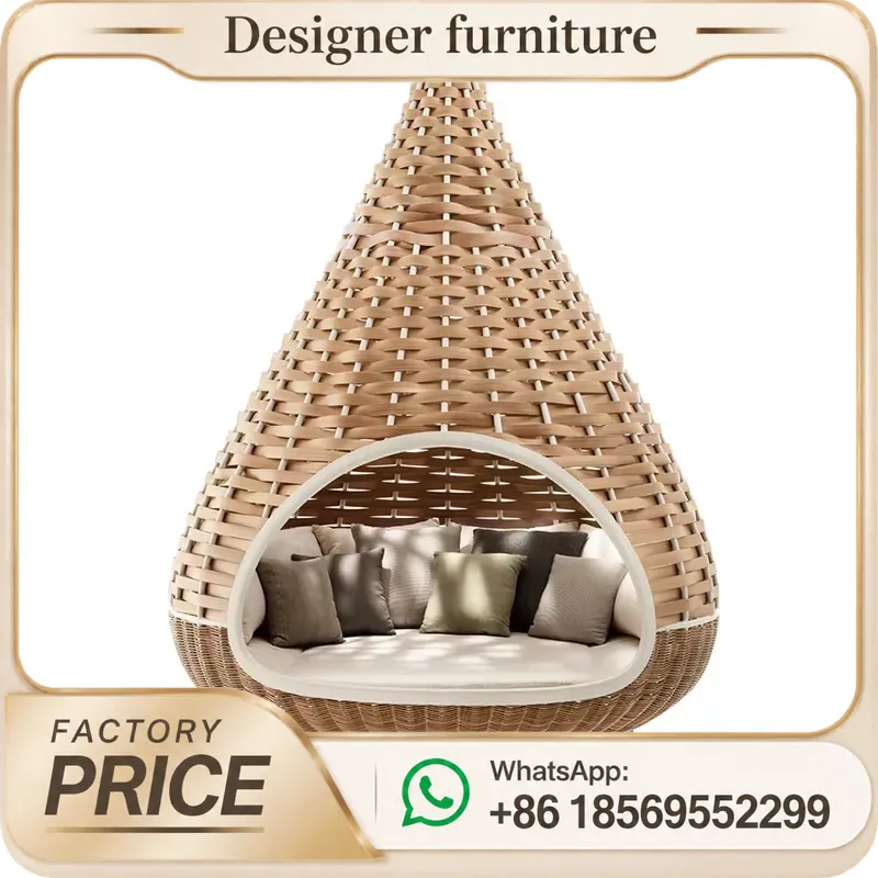 Sedia a dondolo sospesa in rat - Outdoor Furniture Egg Chair recensione e prezzo