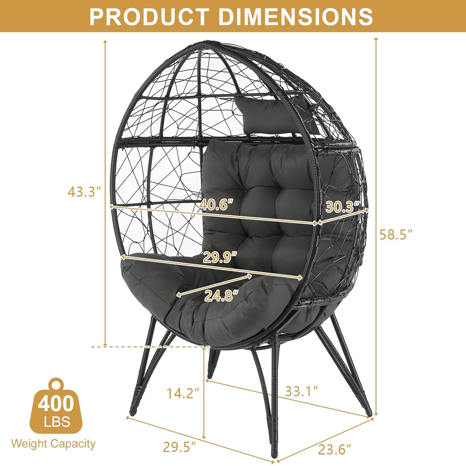 Poltrona a Uovo in Vimini Over - Outdoor Furniture Egg Chair recensione e prezzo