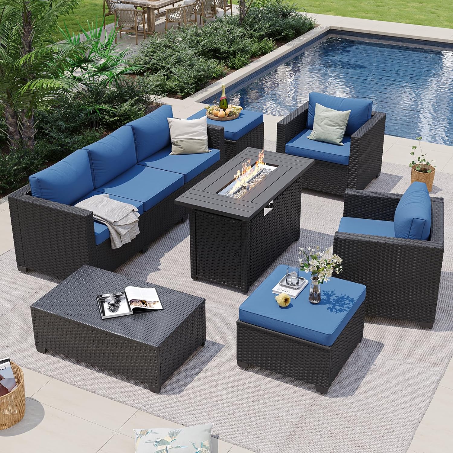 Divano Sezionale da Esterno Bl - Outdoor Furniture Fire Table recensione e prezzo