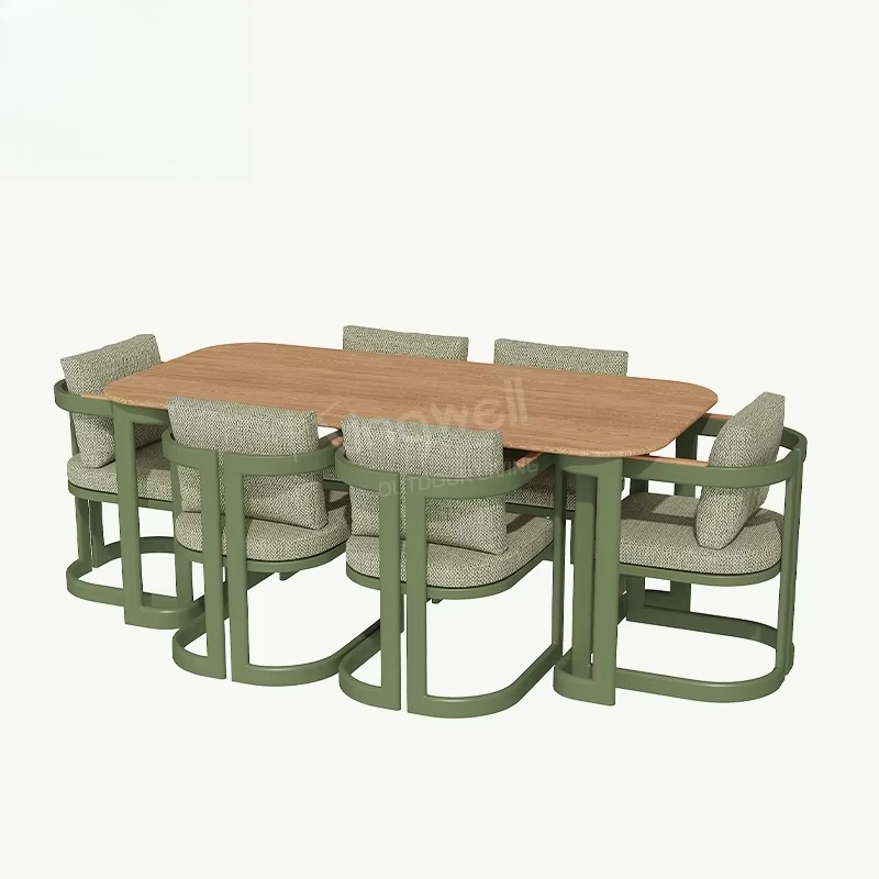 Set da Pranzo per Esterni in A - Outdoor Furniture Green recensione e prezzo