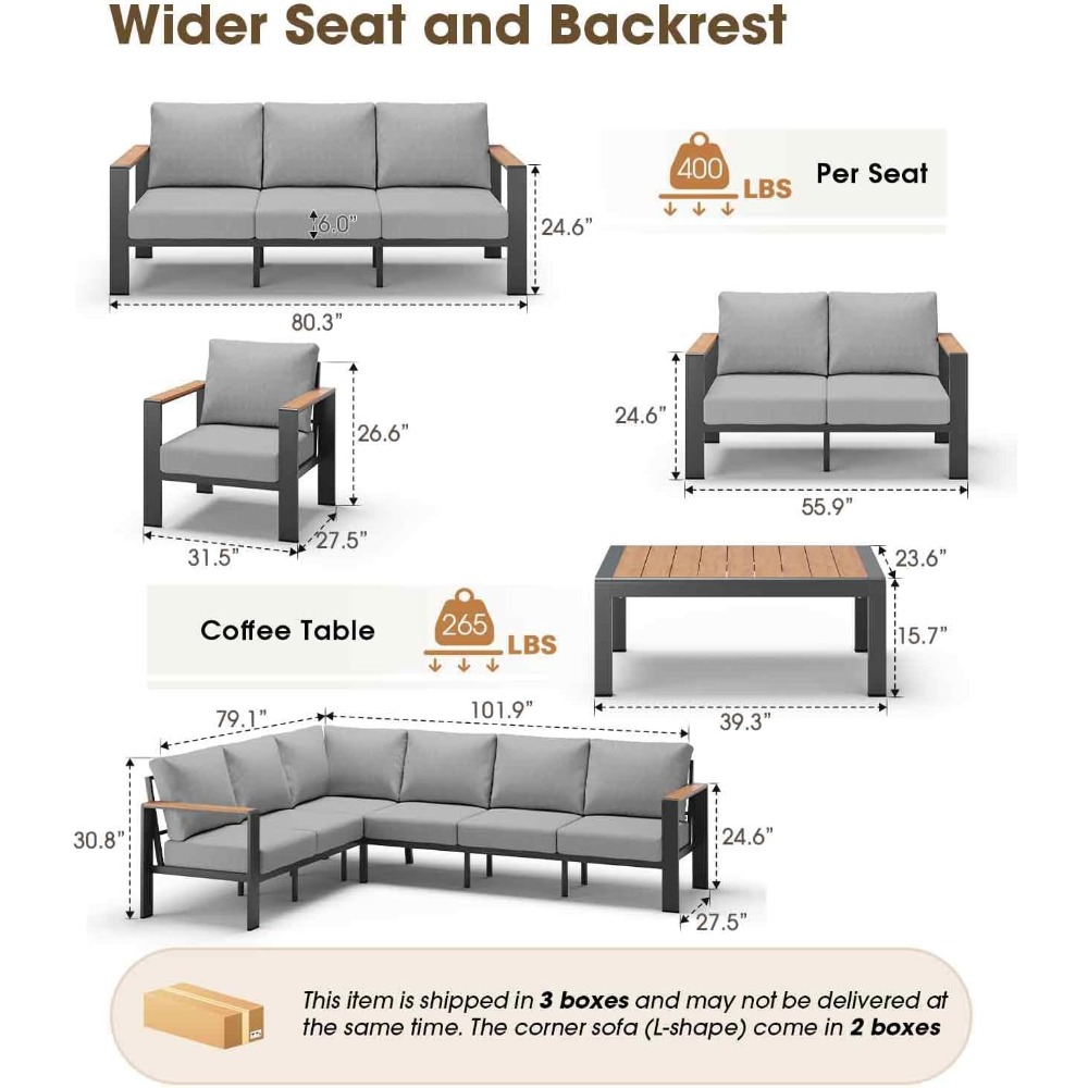Set di Mobili da Esterno in Al - Outdoor Furniture Set Sale recensione e prezzo