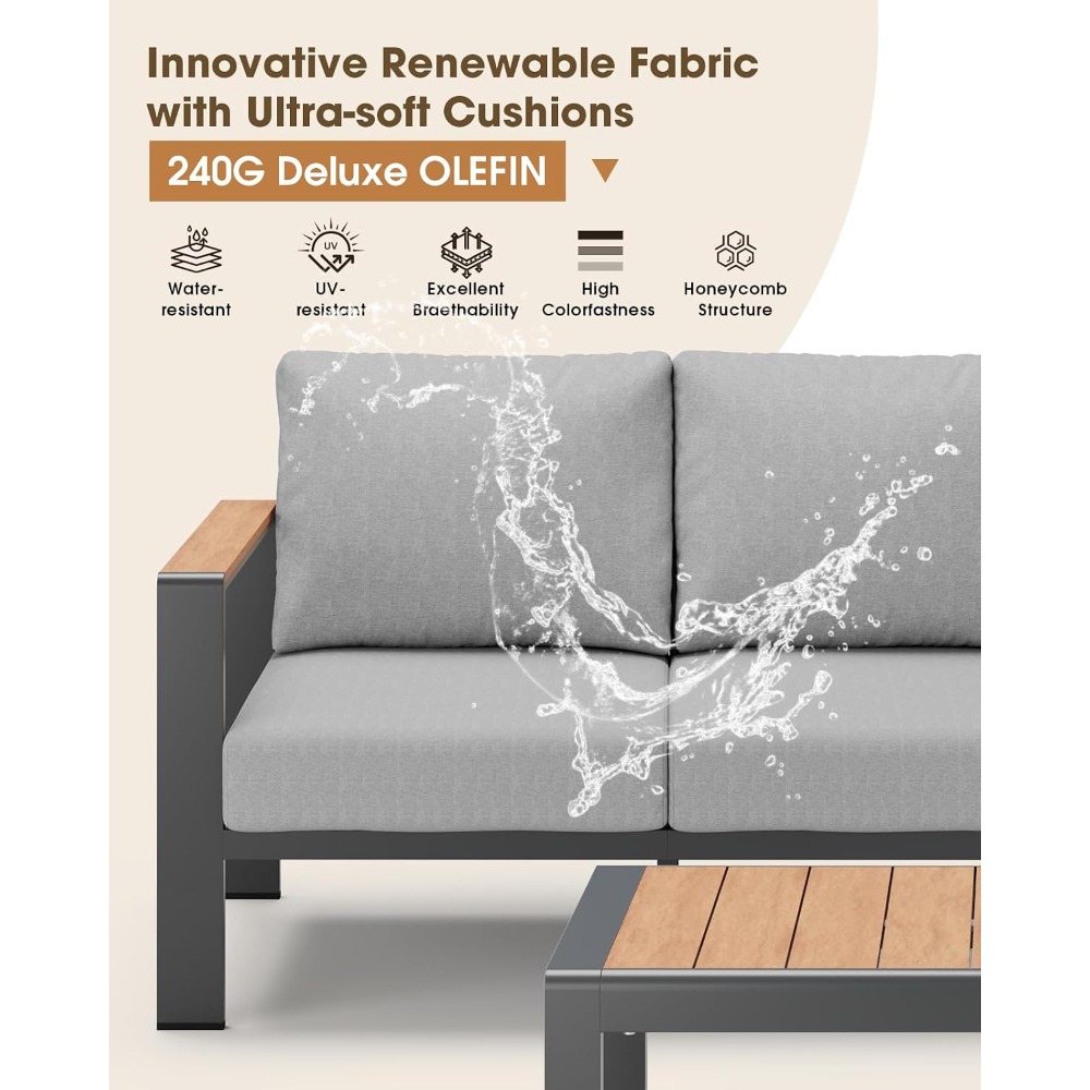 Set di Mobili da Esterno in Al - Outdoor Furniture Set Sale recensione e prezzo