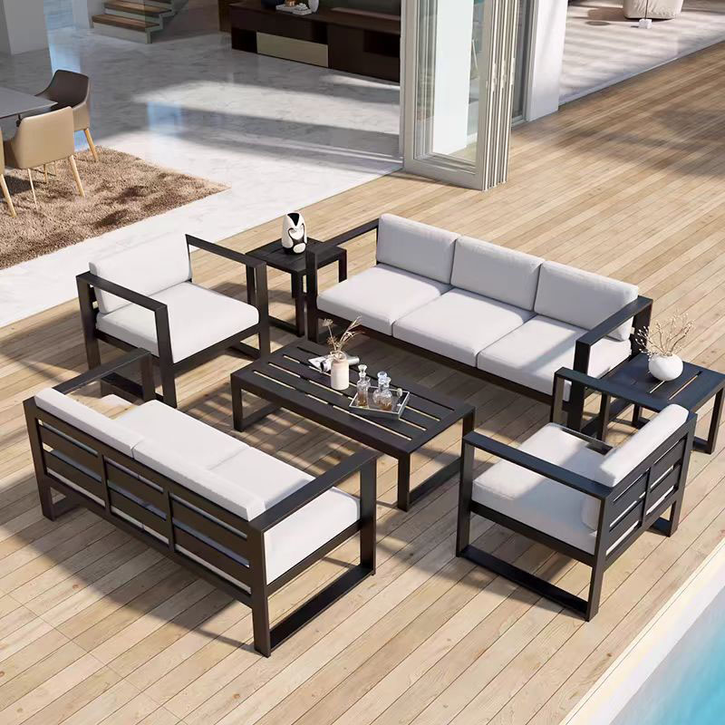 Set di divani da patio in allu - Outdoor Furniture Set Sale recensione e prezzo