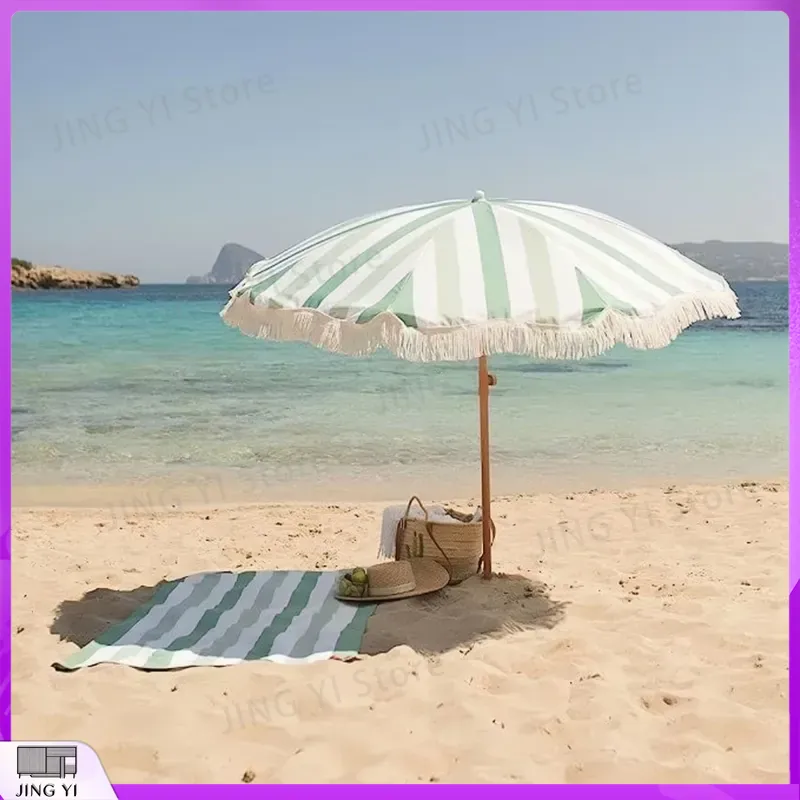 Ombrellone da Spiaggia Portati - Outdoor Furniture Green recensione e prezzo