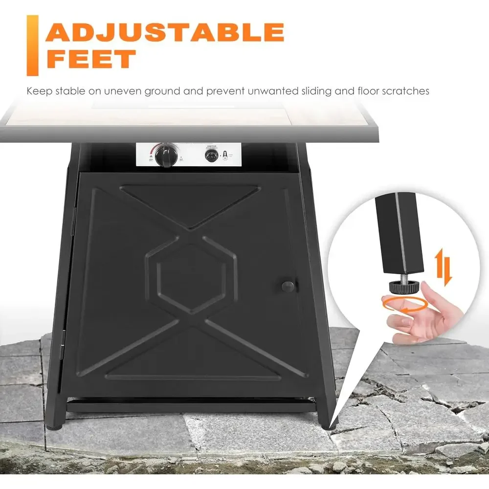 Set di mobili da giardino da 5 - Outdoor Furniture Fire Table recensione e prezzo