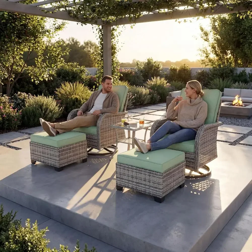 Set di Mobili da Esterno: Sedi - Outdoor Furniture Green recensione e prezzo