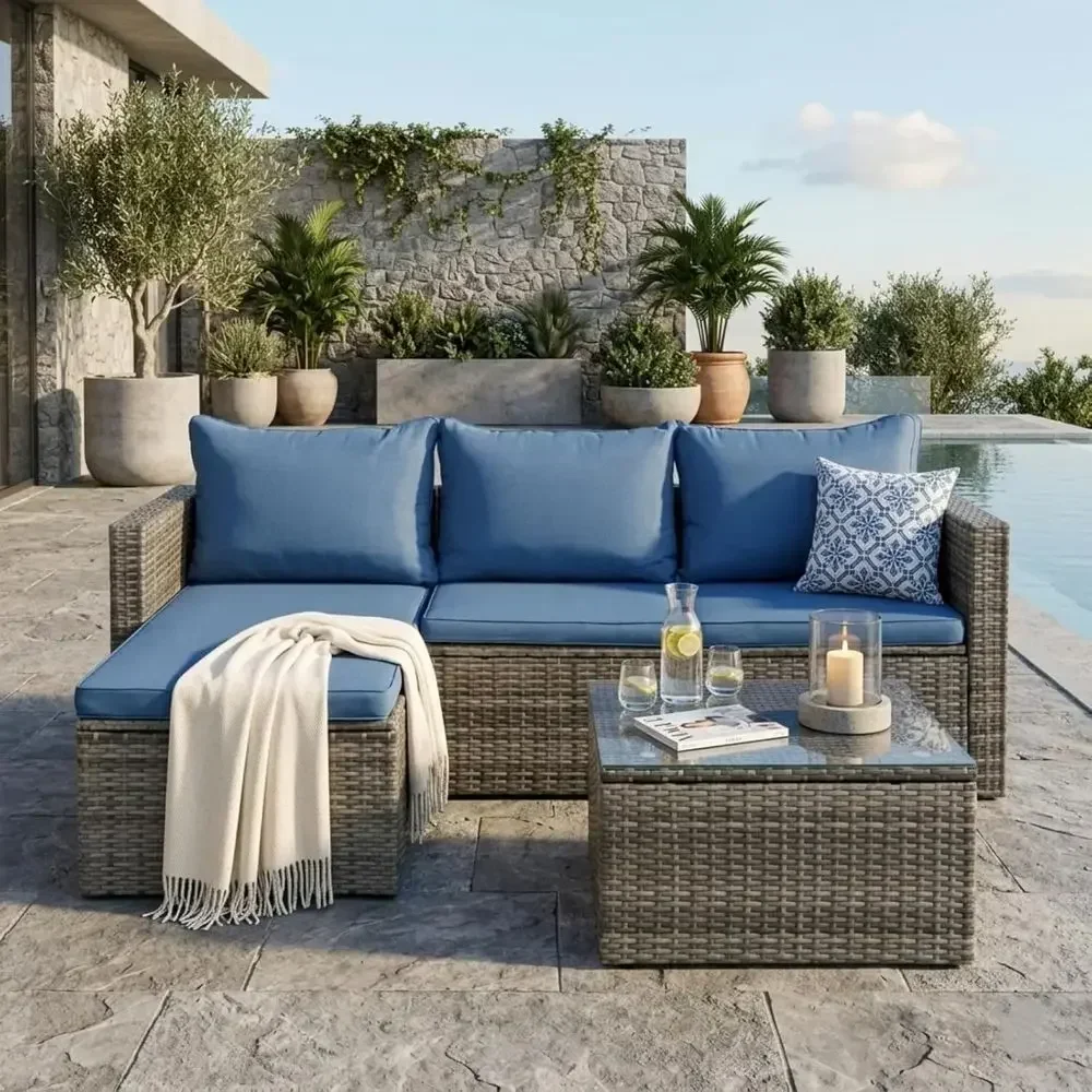 Set di Mobili da Esterno in Vi - Outdoor Furniture Fire Pit recensione e prezzo